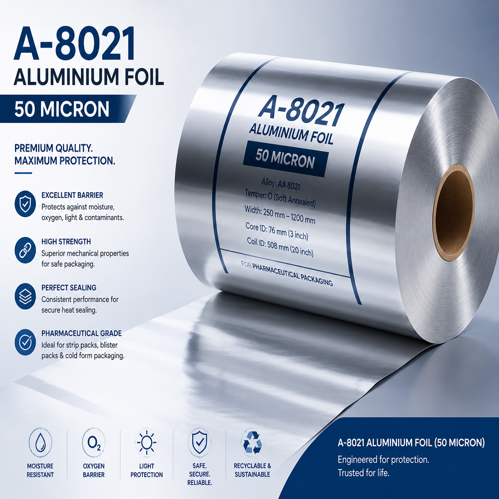Coated Aluminium Foil